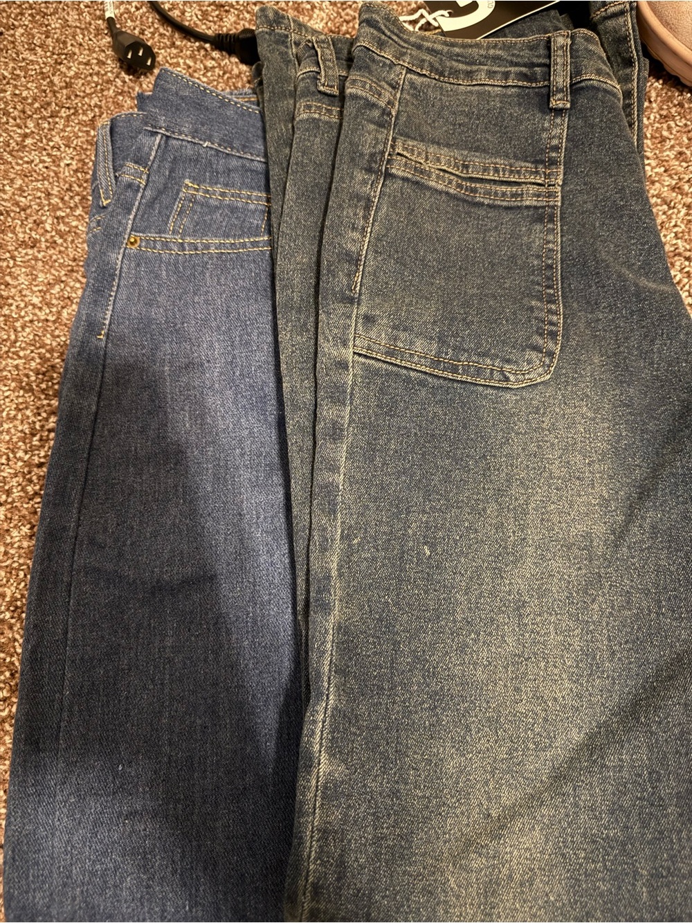 Classic Blue Women's Jeans - Dark and Medium Wash